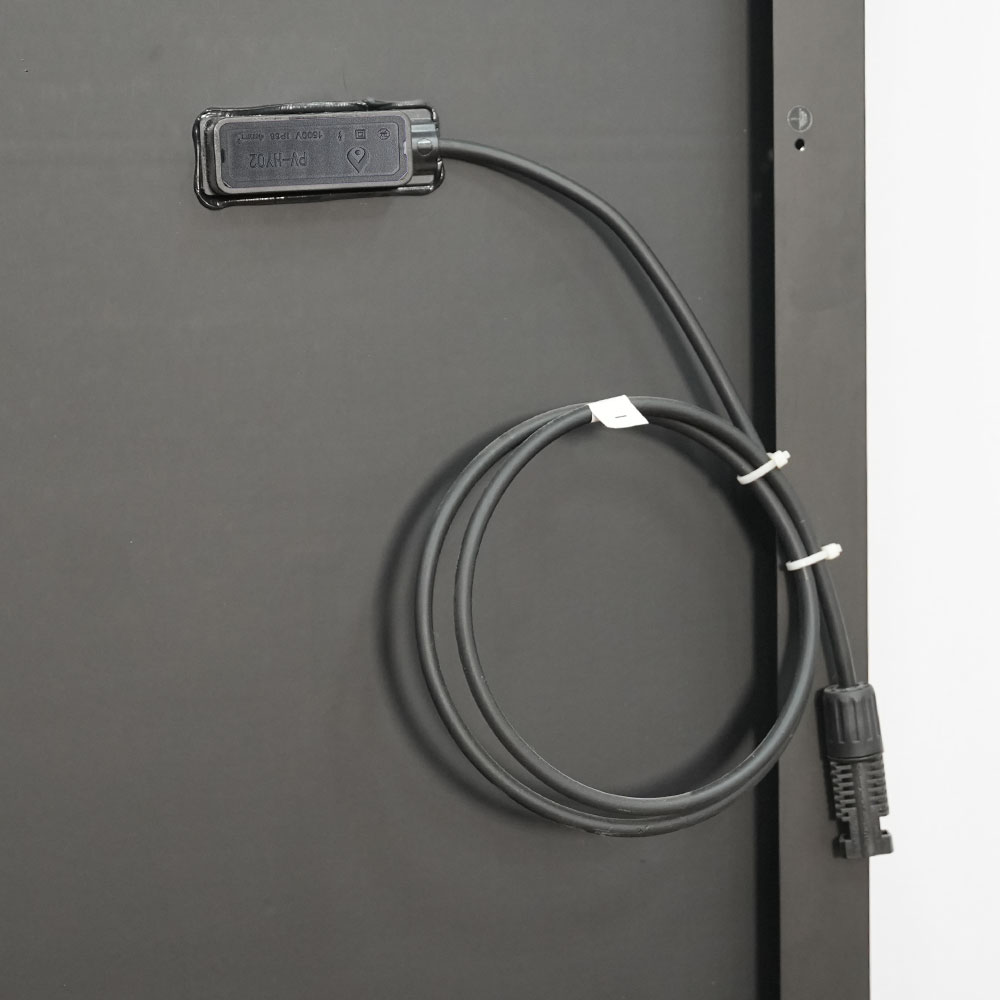 M166H660 350-385W Jednosklo celé čierne